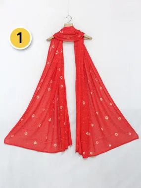 Chiffon chungidi dupatta