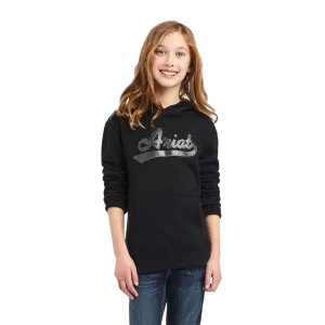 Ariat Kid's  Real Glitter Logo Hoodie