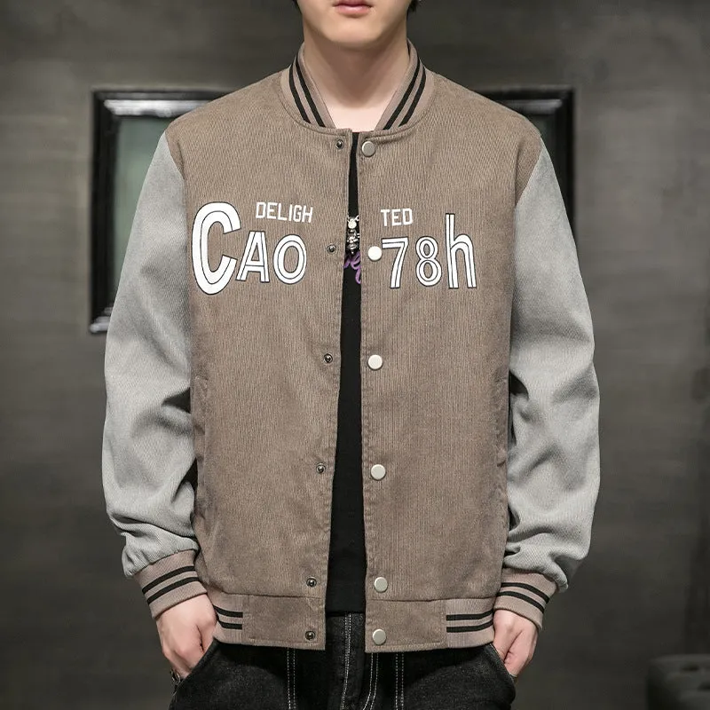 Baggy Jacket Baseball Jacket Men's Spring and Autumn Loose Casual