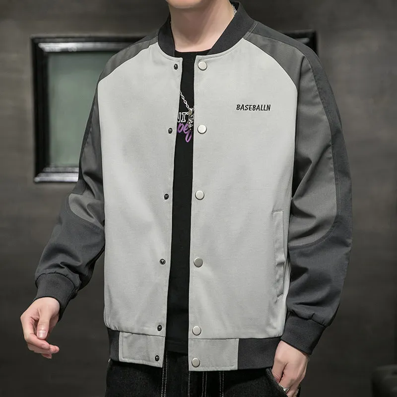 Baggy Jacket Baseball Jacket Men's Spring and Autumn Loose Casual