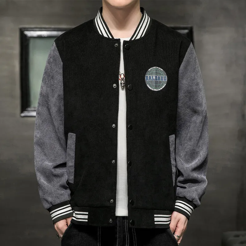 Baggy Jacket Baseball Jacket Men's Spring and Autumn Loose Casual