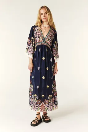 Bash Paris Lufia Dress in Navy