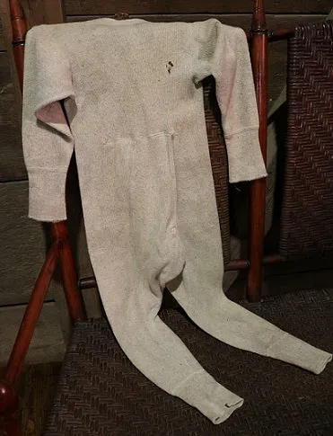 Child's Long Johns Union Suit Pilgrim Sears Brand 1930's