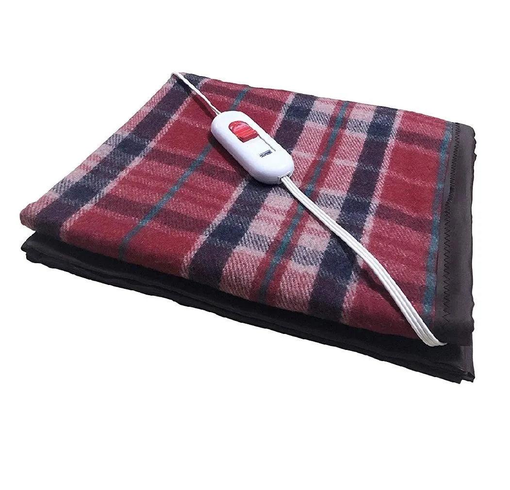 Cozy Woolen (75x150cm) Electric Blanket - Single Bed