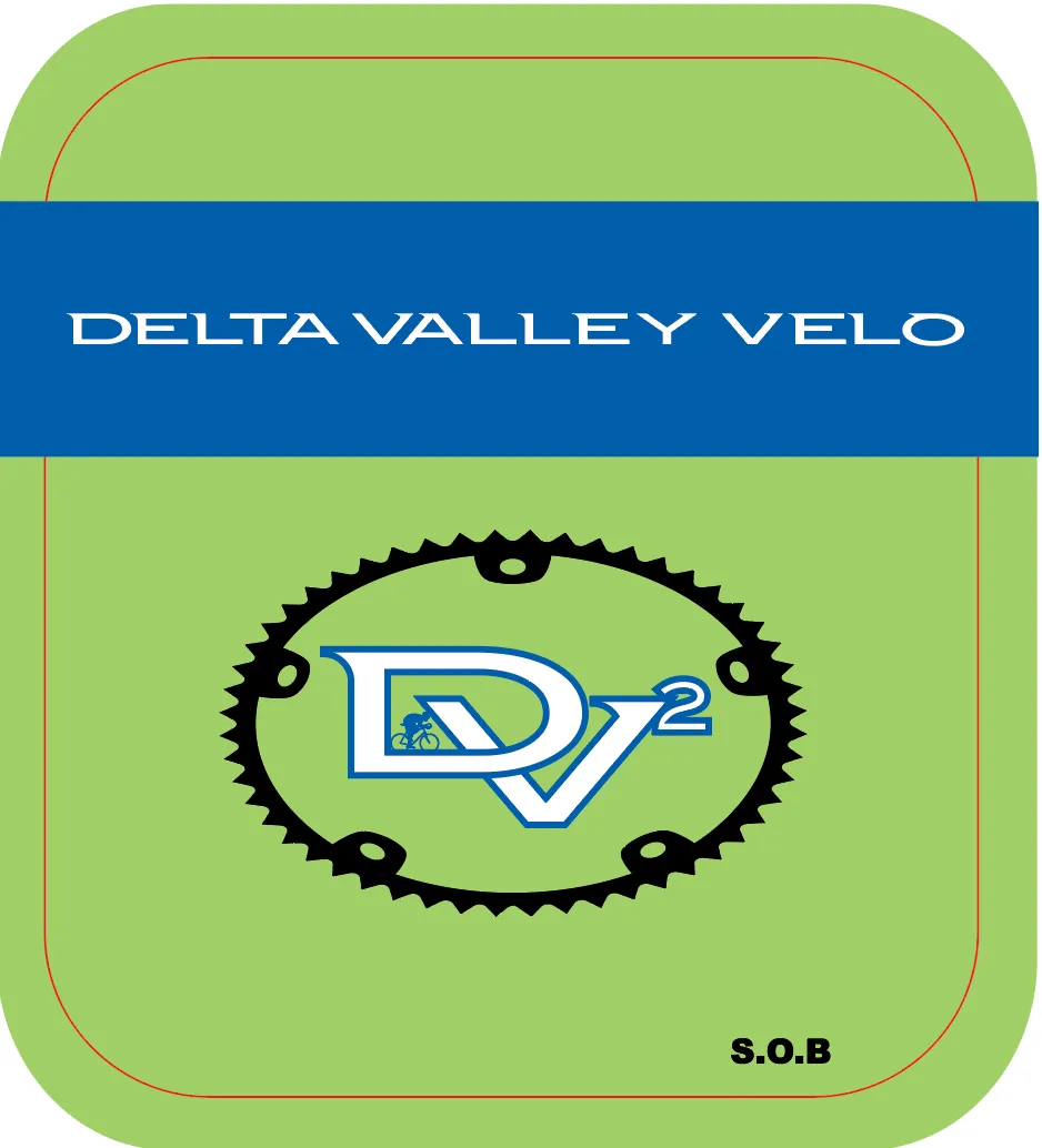 Delta Valley Velo RACEDAY BAG - ships in about 3 weeks