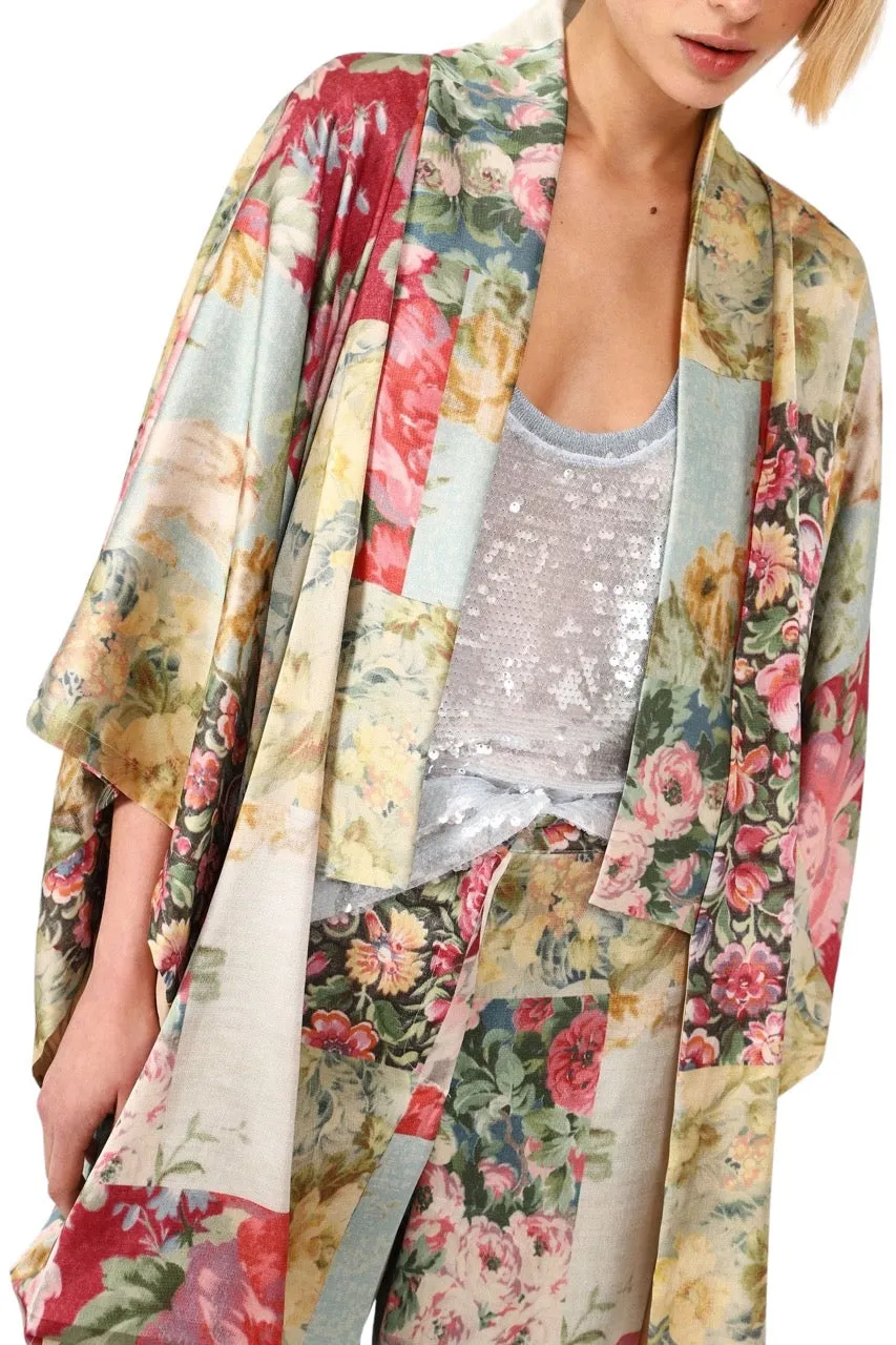 Dixie multicolor kimono jacket