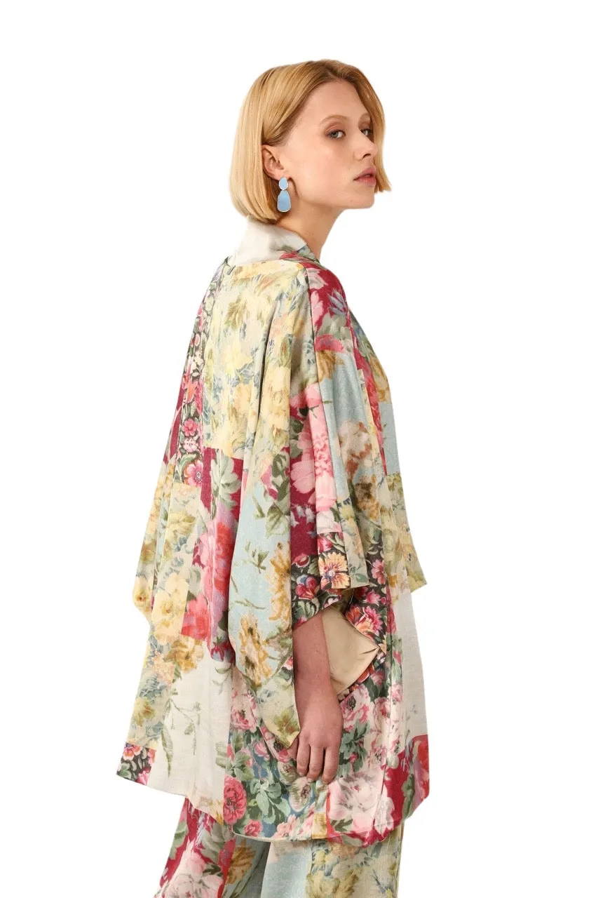 Dixie multicolor kimono jacket