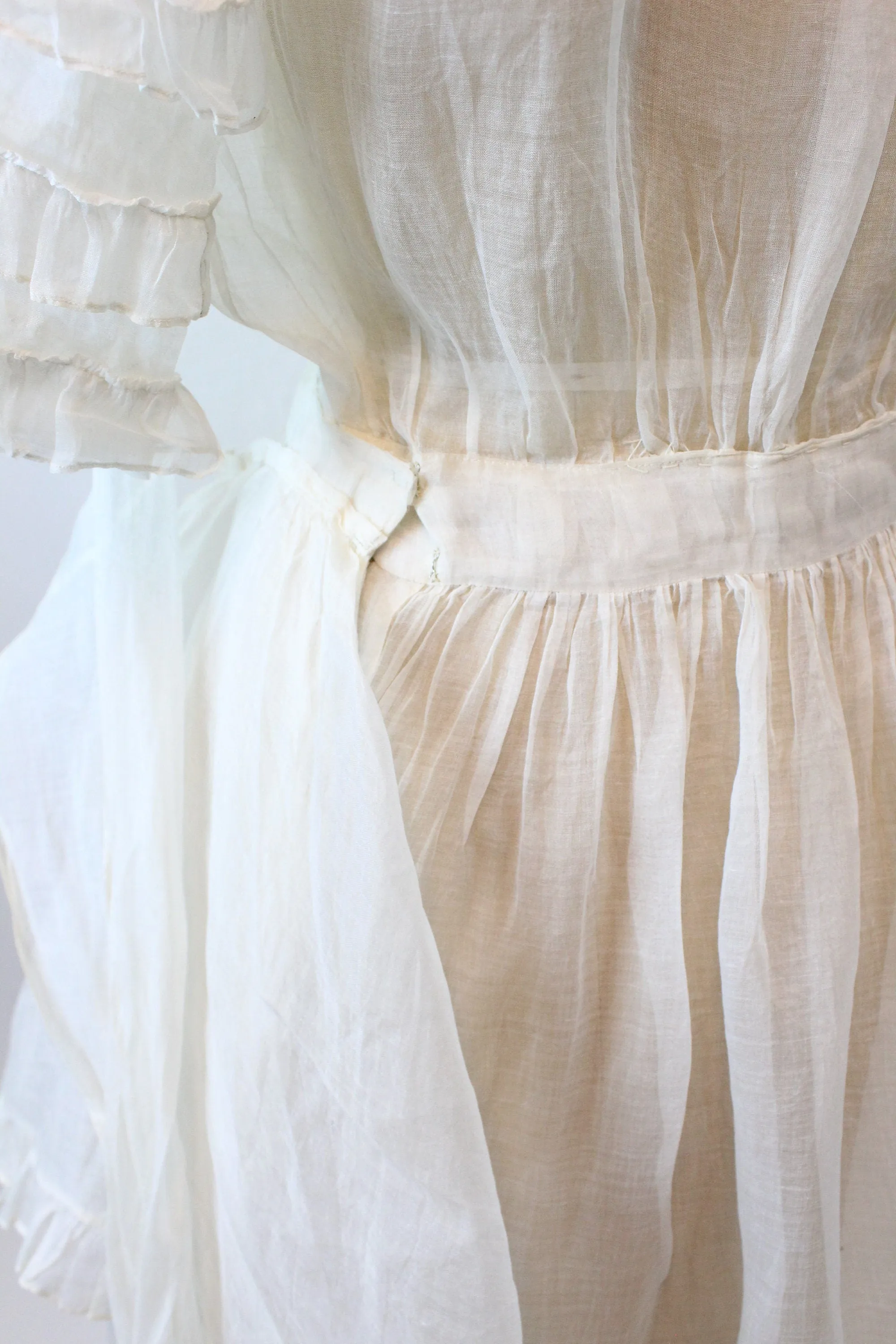 EDWARDIAN 1920s organdy dress small | new spring summer