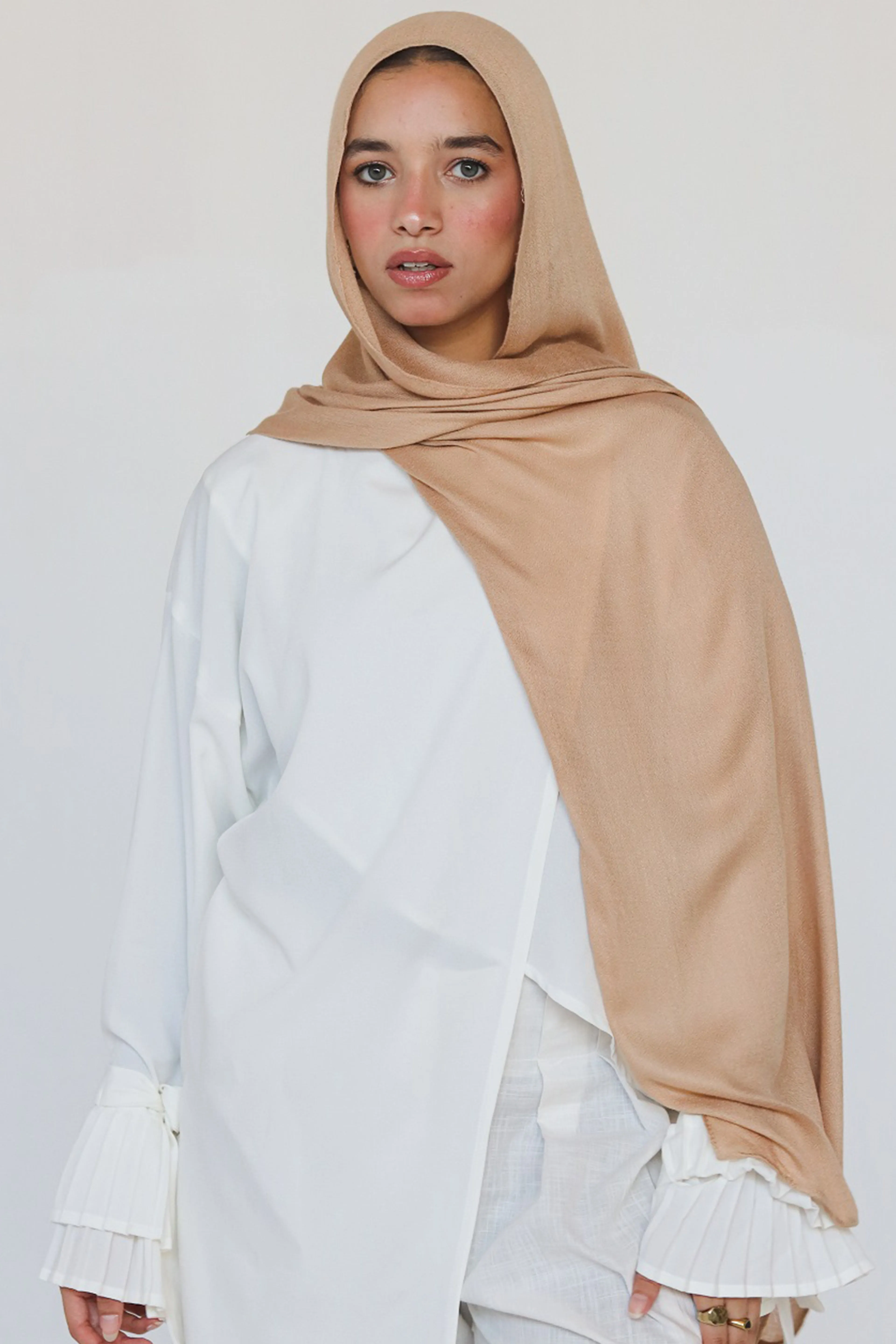 Elegance Modal Hijab -Beige