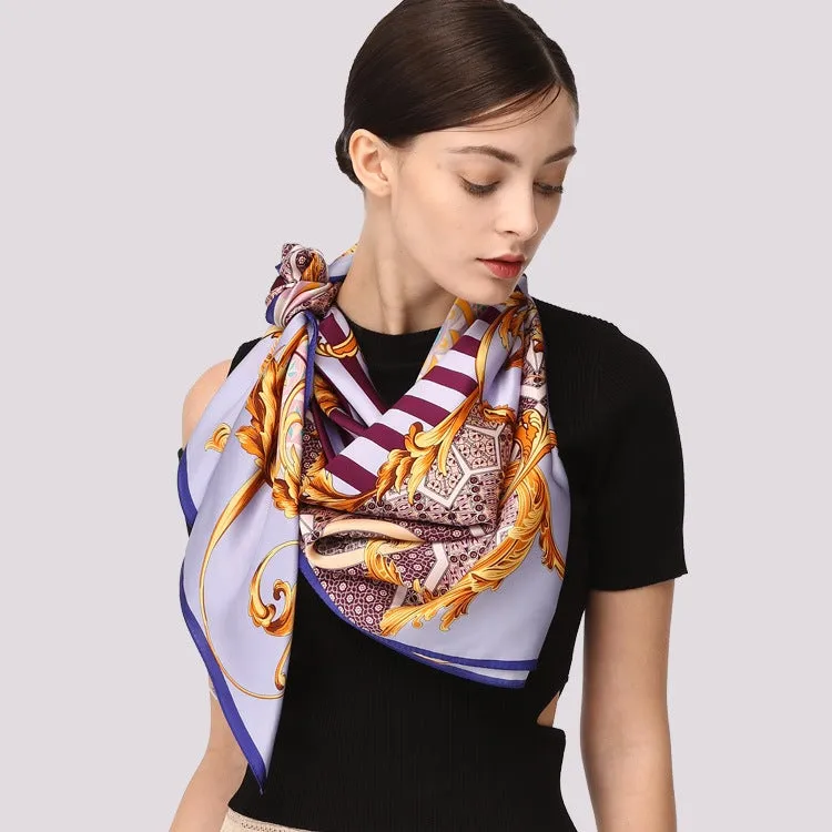 Energy Charmeuse Silk Scarf 106