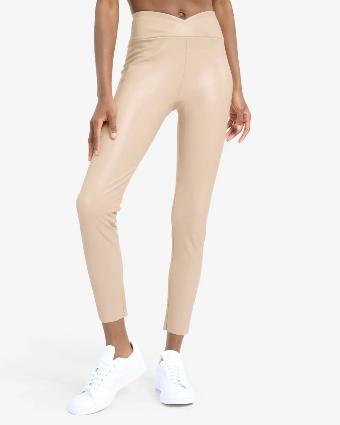 Faux Leather Legging