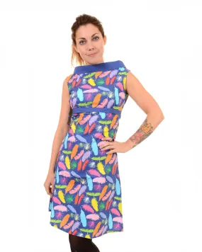 Feather 60’s Dress