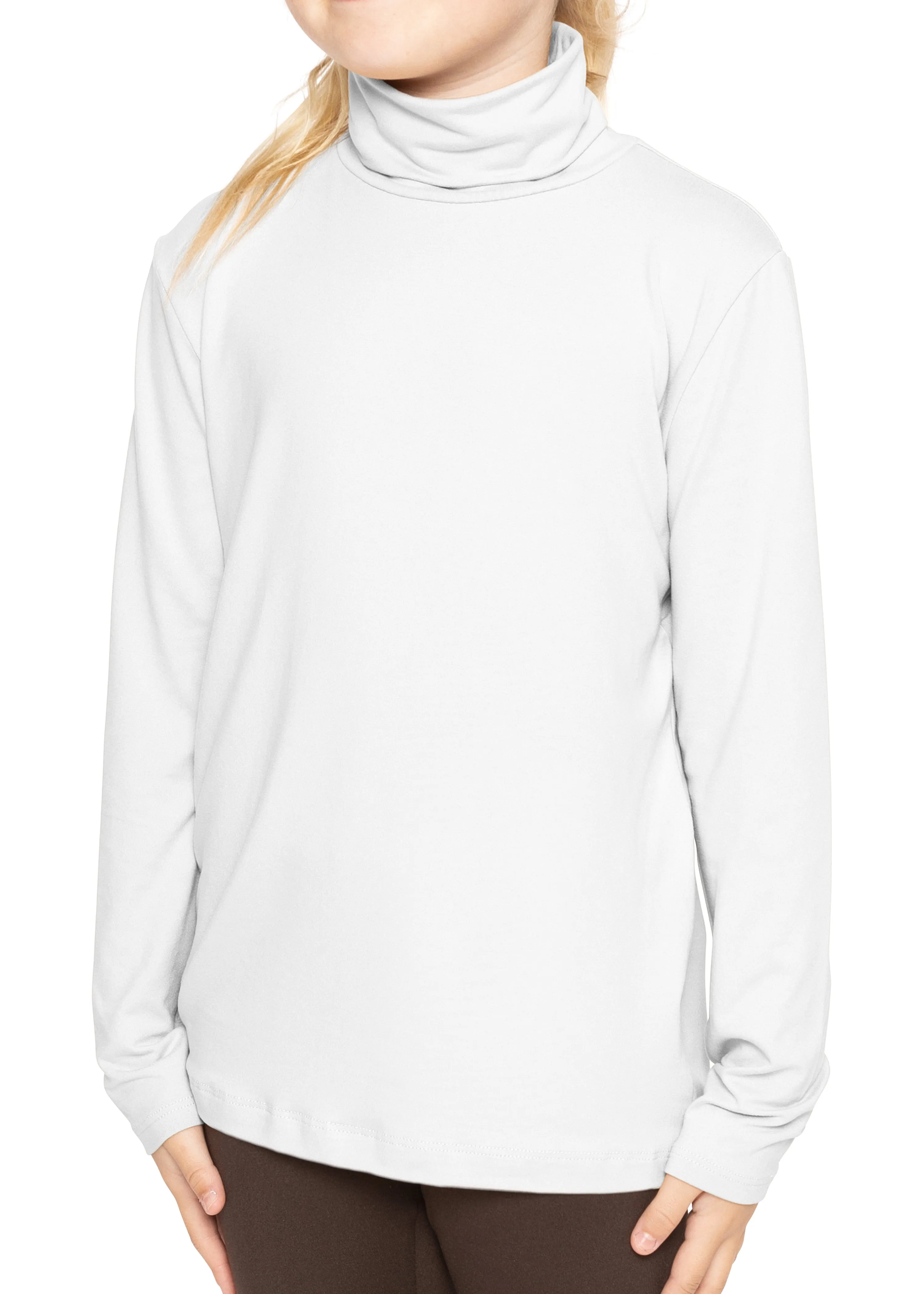 Girl's Oh So Soft Long Sleeve Turtleneck