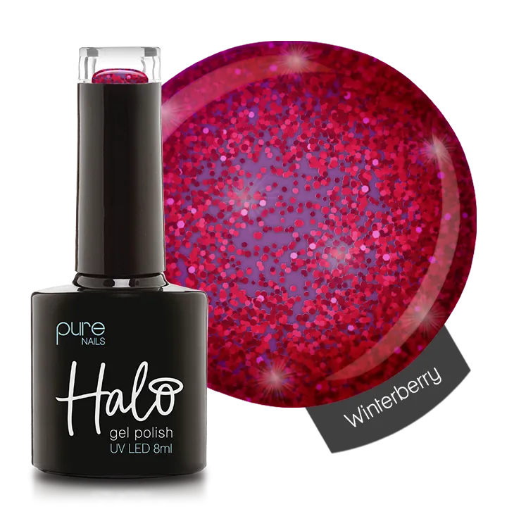 Halo Gel Polish 8ml (Very Berry Collection)