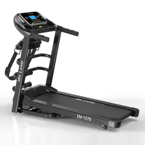 Home Use Treadmill EM-1279 Powerful Motor 4HP Peak with built-in massager