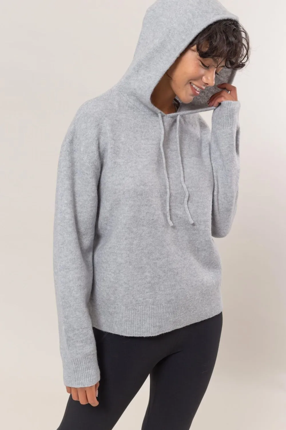 HYFVE Drawstring Long Sleeve Hooded Sweater