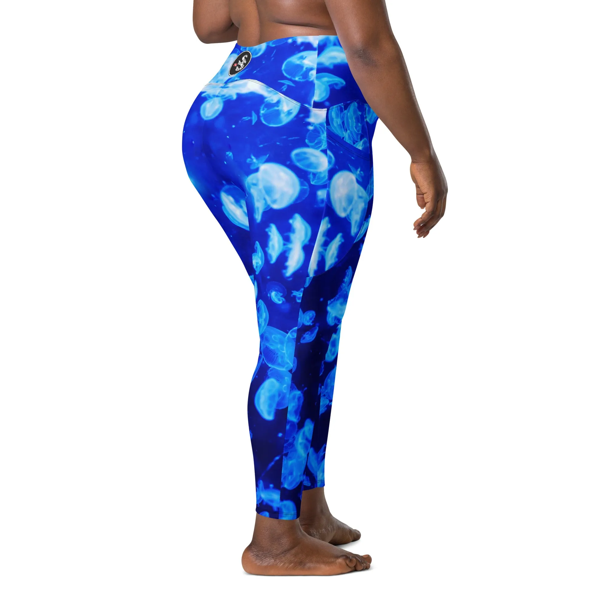 Jellyfish Bloom Pocket Leggings (2XS - 6X)