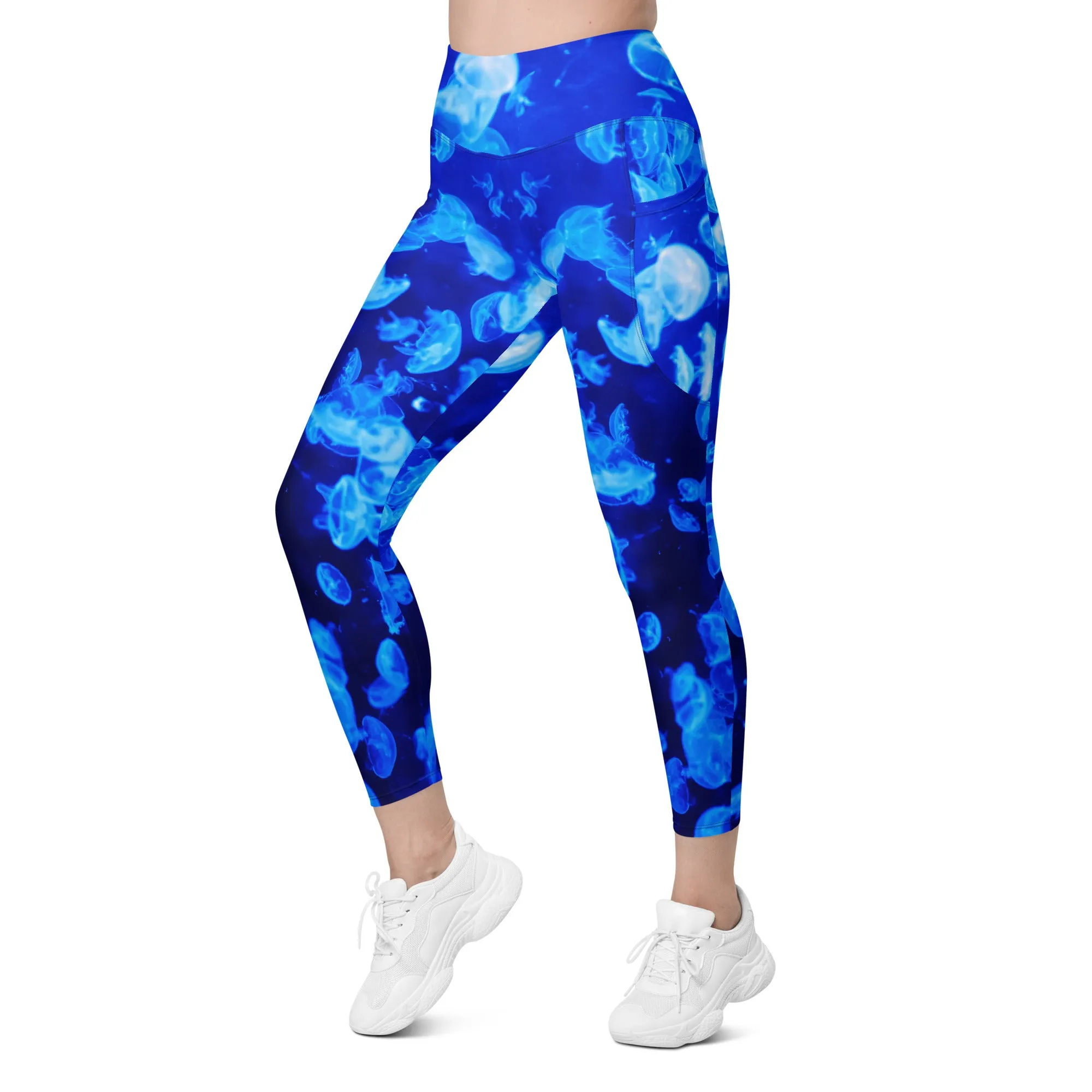 Jellyfish Bloom Pocket Leggings (2XS - 6X)