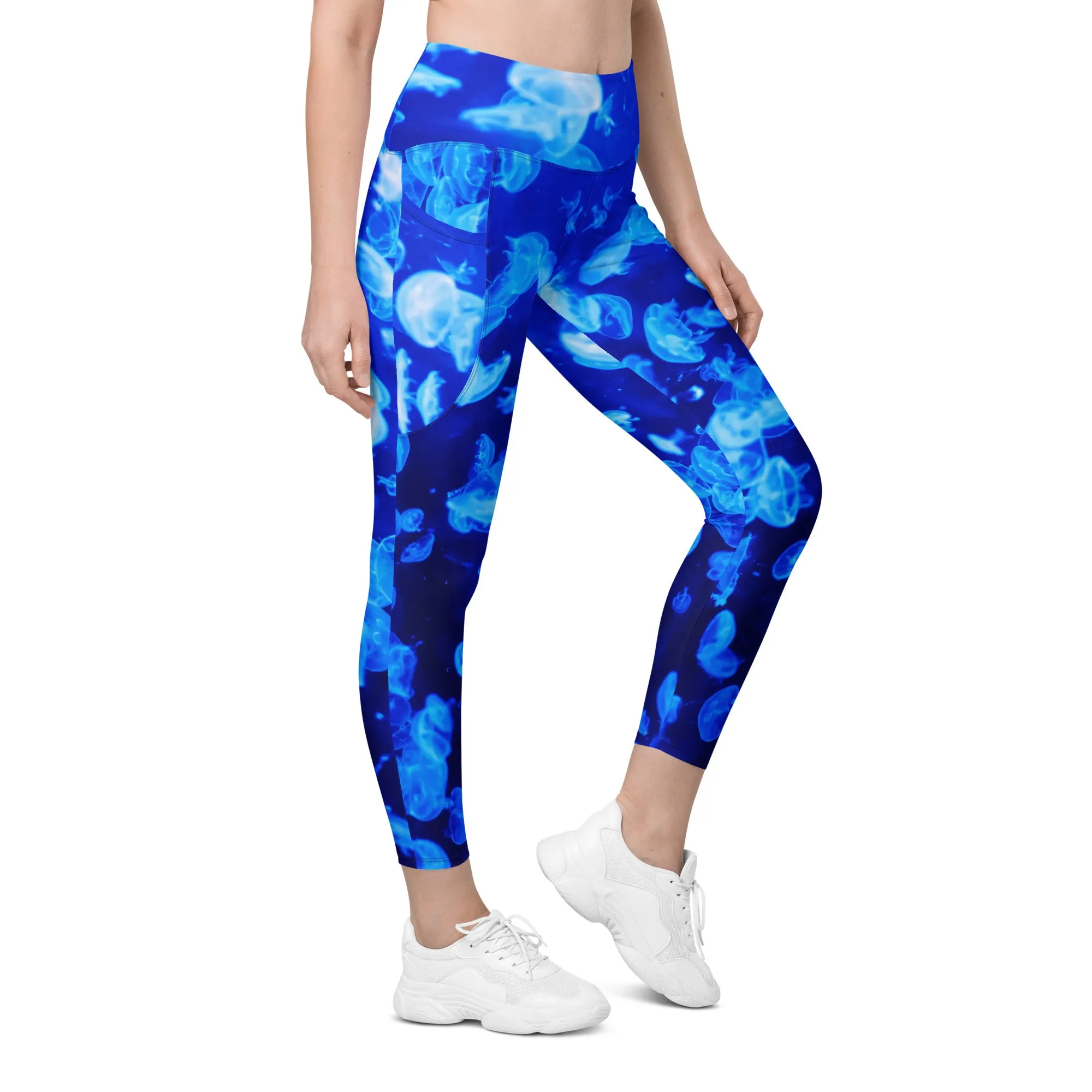 Jellyfish Bloom Pocket Leggings (2XS - 6X)