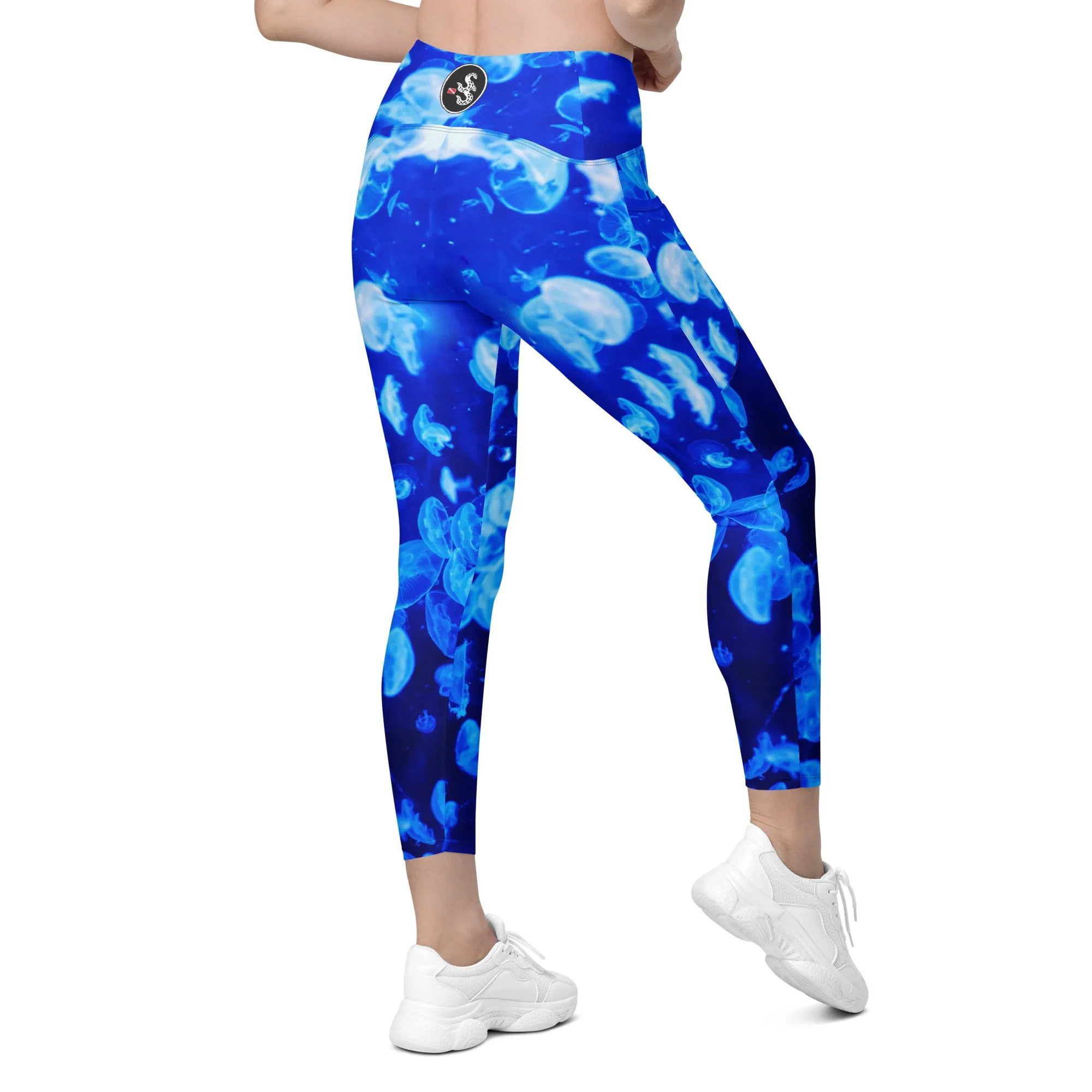 Jellyfish Bloom Pocket Leggings (2XS - 6X)