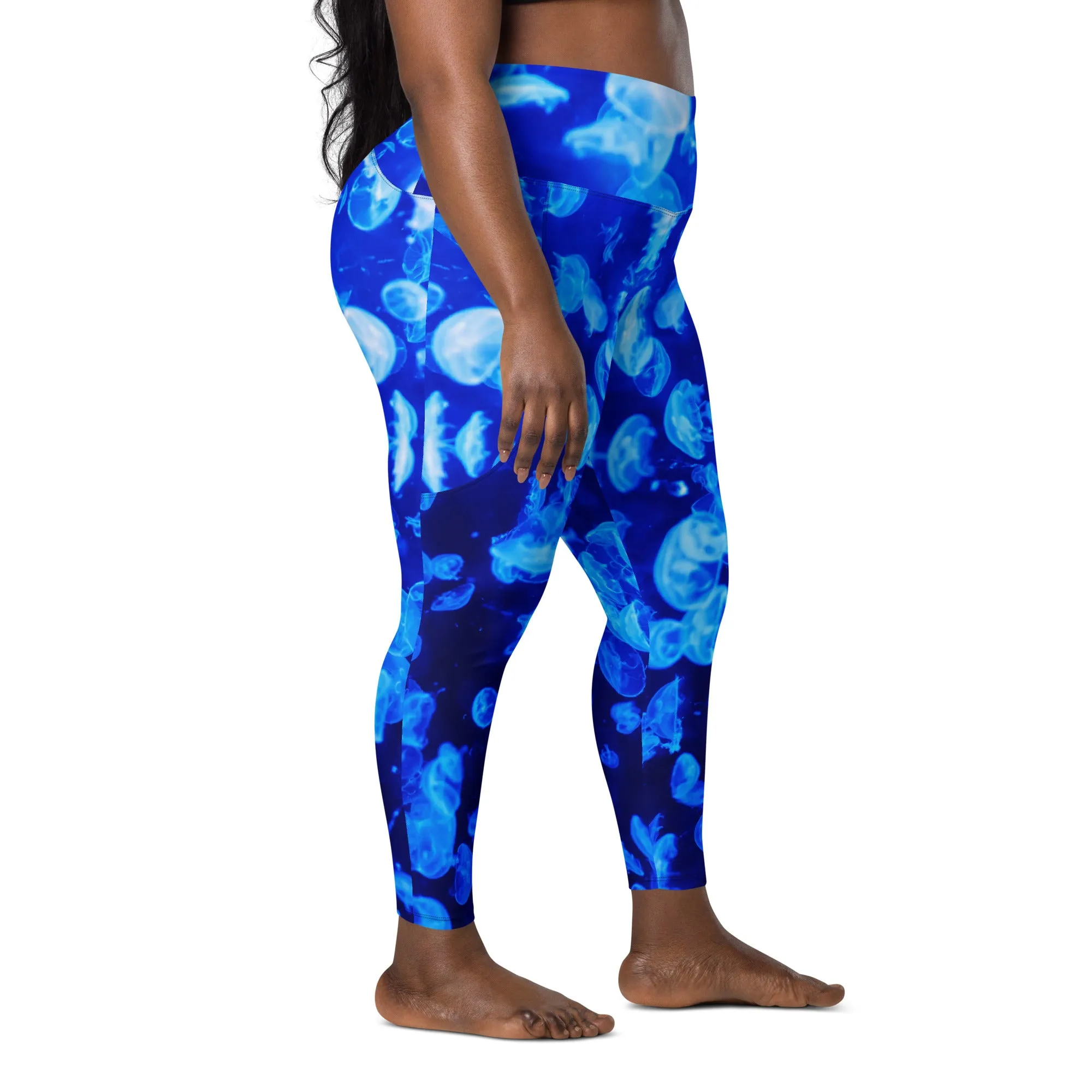 Jellyfish Bloom Pocket Leggings (2XS - 6X)