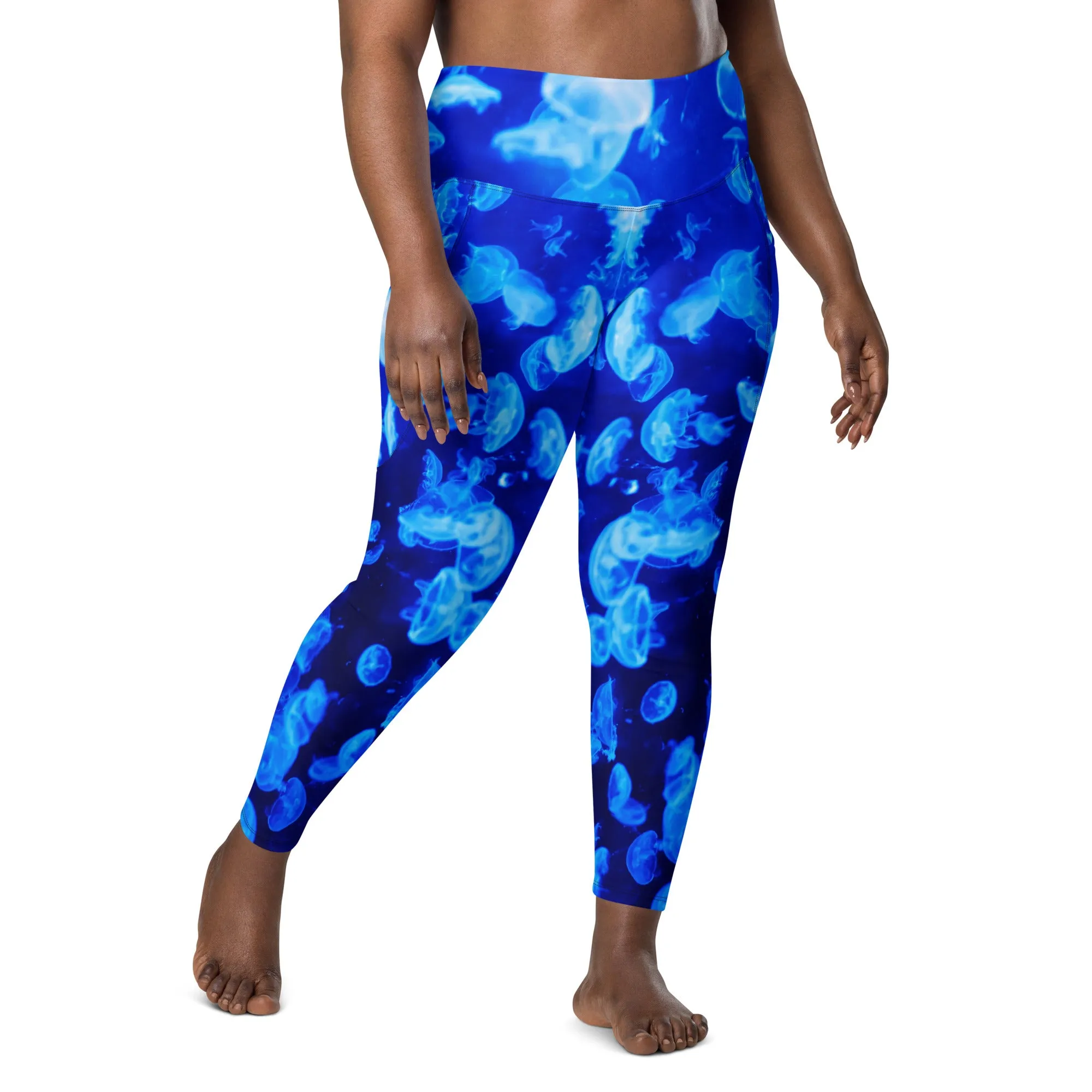 Jellyfish Bloom Pocket Leggings (2XS - 6X)