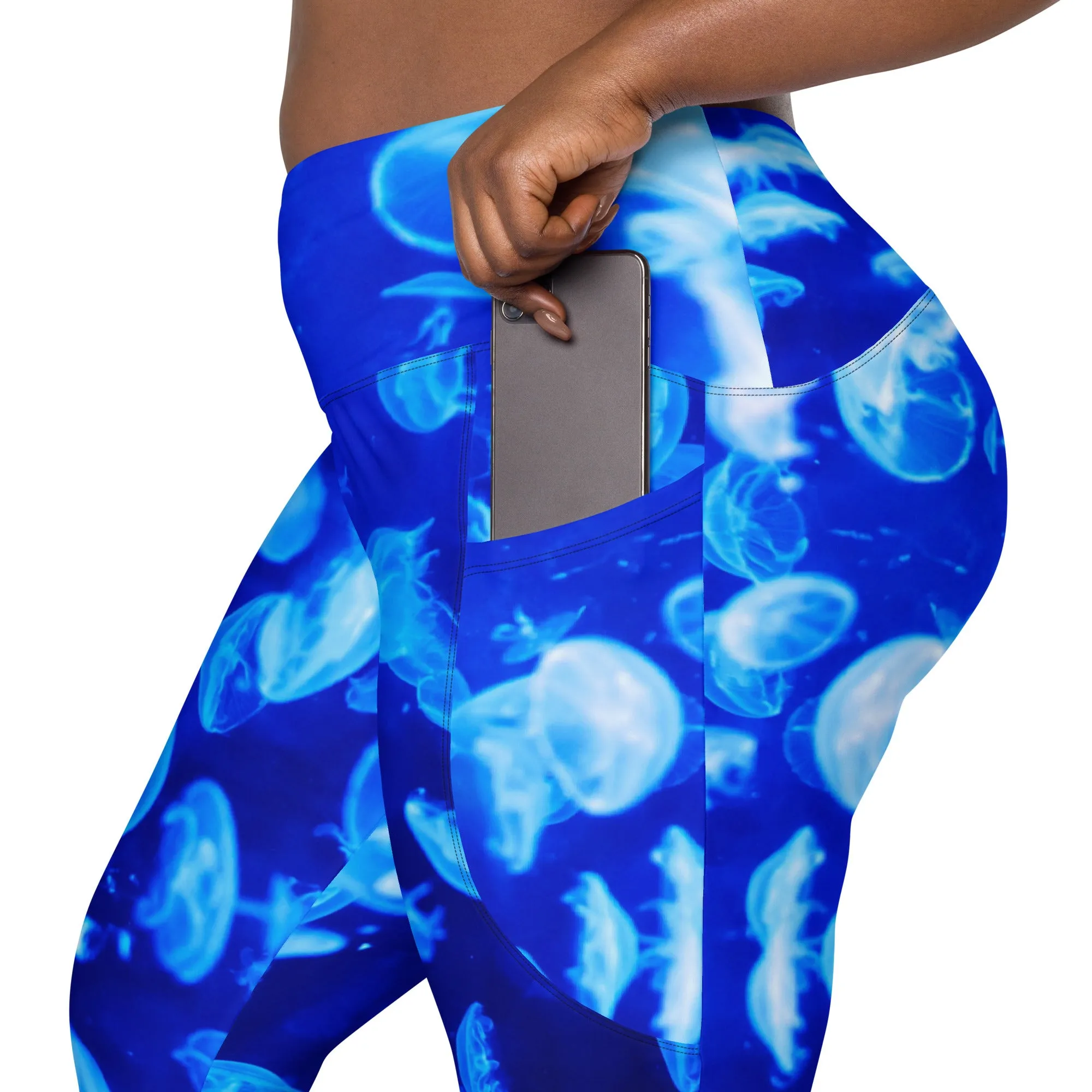 Jellyfish Bloom Pocket Leggings (2XS - 6X)