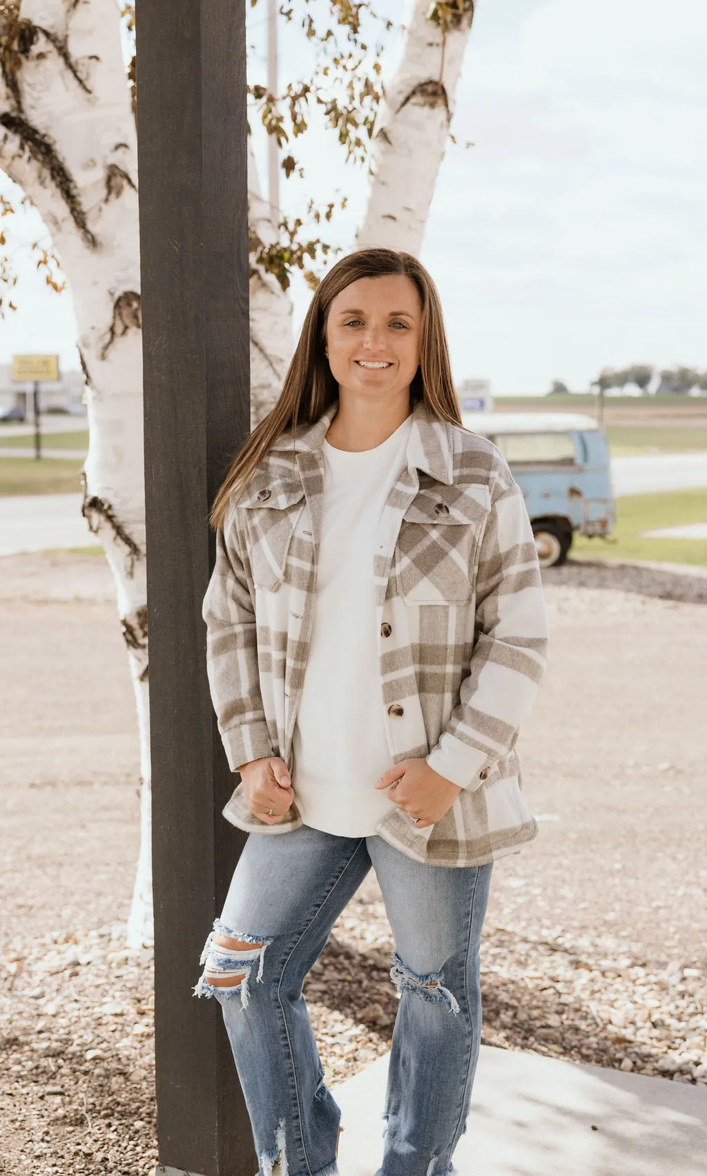 KAELA PLAID SHACKET 3 COLOR OPTIONS