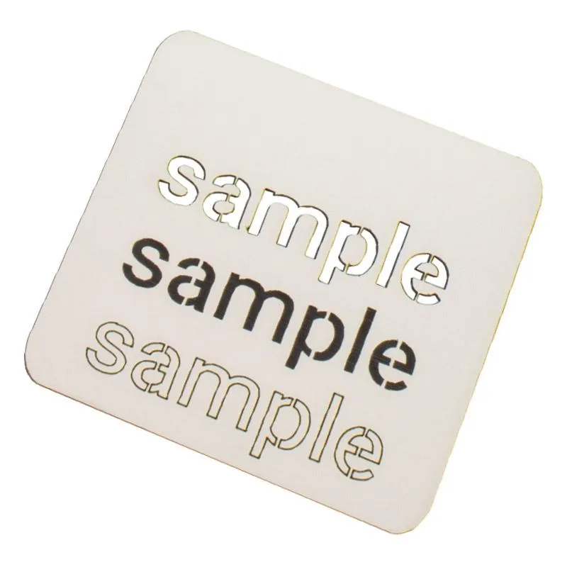 Laser Engraving Laminate Sheets - Samples