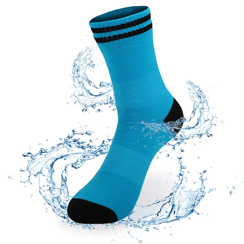 LEAKDRY Waterproof Breathable Ultralite Dri-nit Socks Ankle Blue