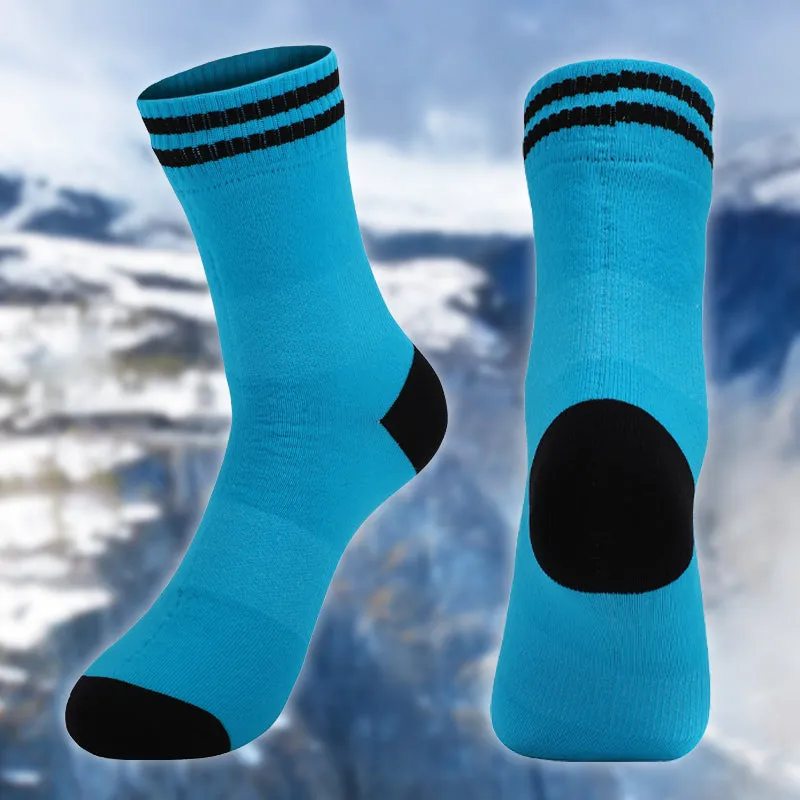 LEAKDRY Waterproof Breathable Ultralite Dri-nit Socks Ankle Blue