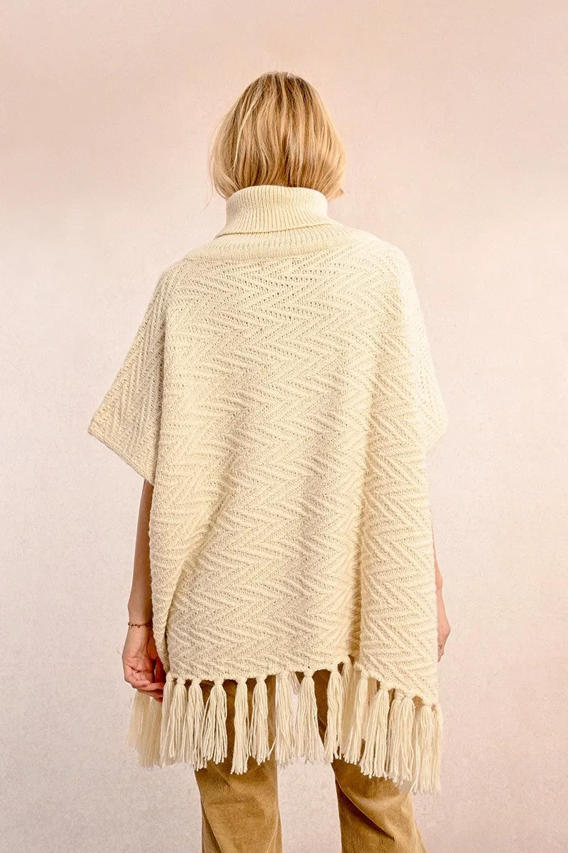 MBN Turtleneck Poncho