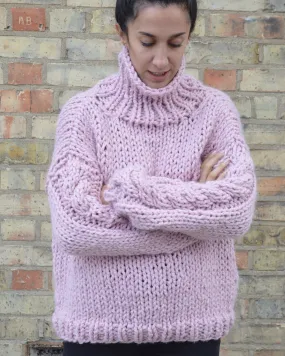 Mega Cable Sweater - Downloadable Chunky Knitting Pattern