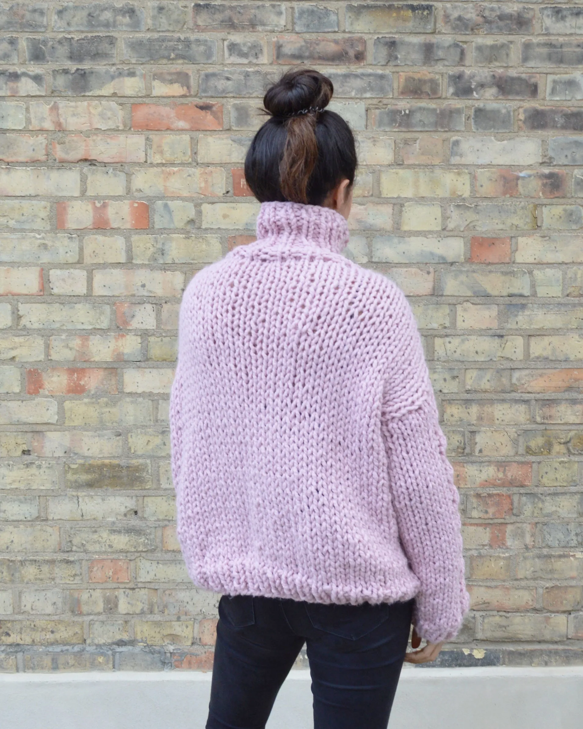 Mega Cable Sweater - Downloadable Chunky Knitting Pattern