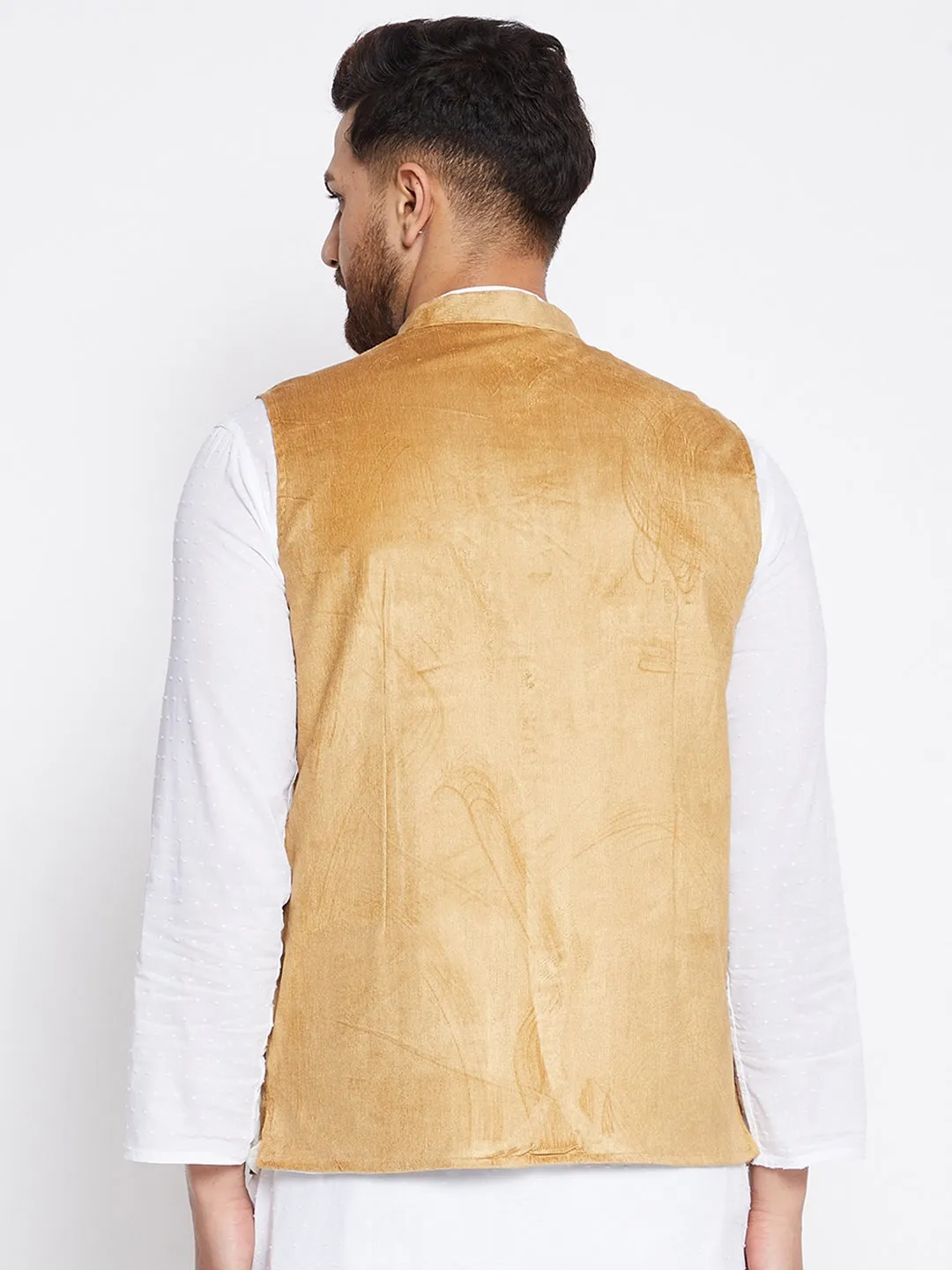 Men's Bindaas Jiyo Woven Design Jacket - Even Apparels