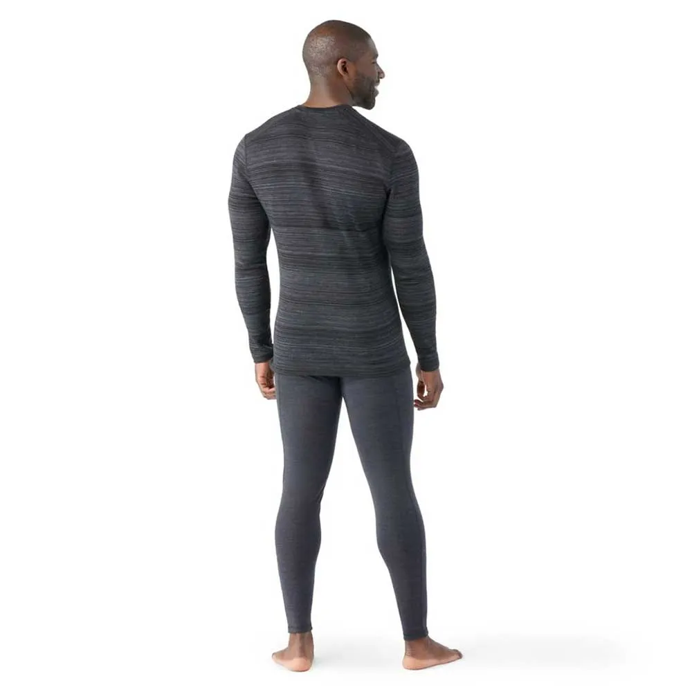 Men's Classic Thermal Merino Base Layer Crew - Black Color Shift