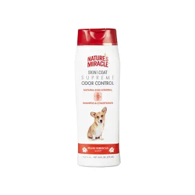 Nature's Miracle Dog Skin & Coat Supreme Odor Control - Shed Control Shampoo & Conditioner 16oz