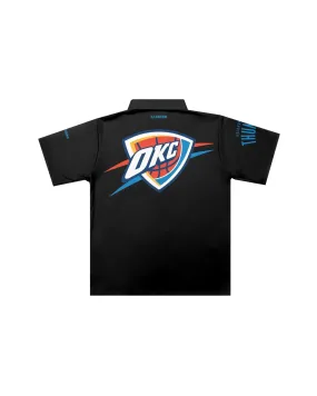 Oklahoma City Thunder "Big Logo" Traditional Barber Jacket