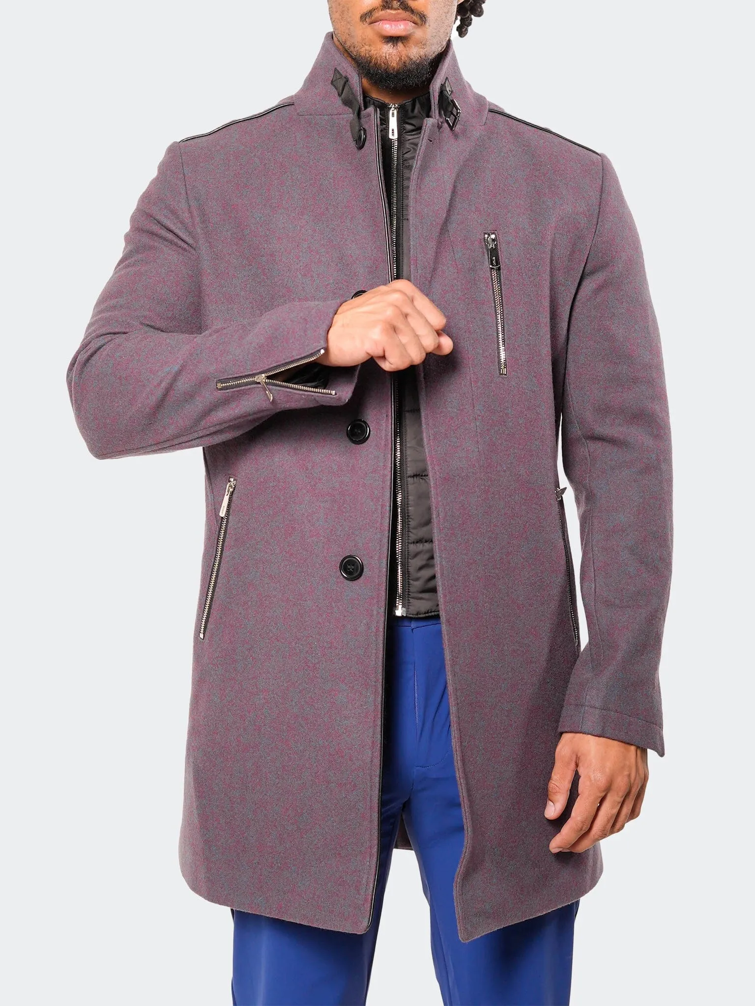 Peacoat CaptainBordeaux Blue