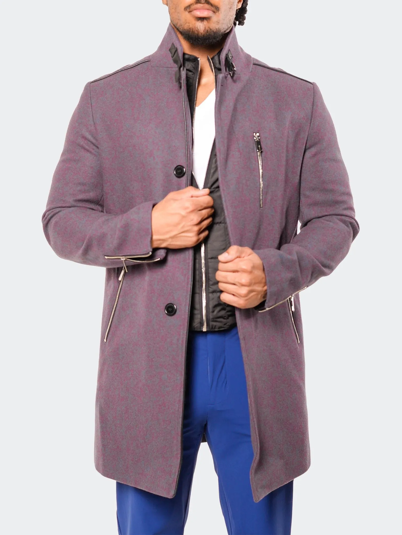 Peacoat CaptainBordeaux Blue