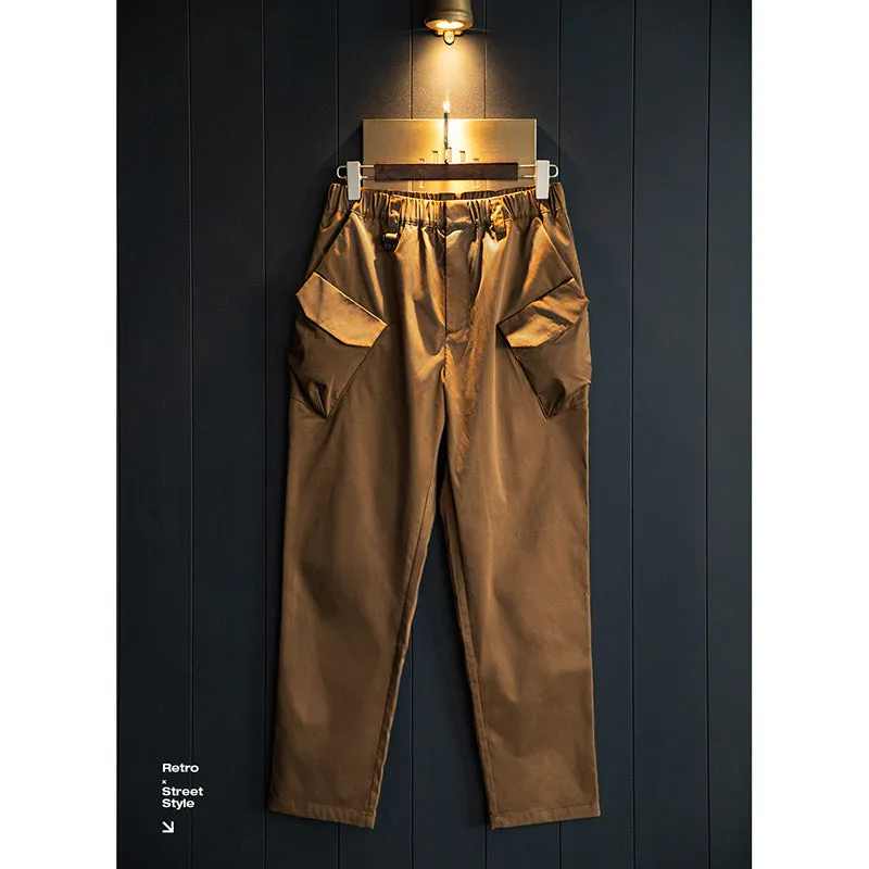 Retro Big Pockets Outdoor Casual Pants