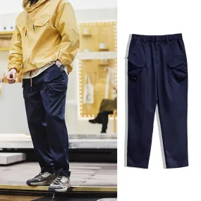 Retro Big Pockets Outdoor Casual Pants