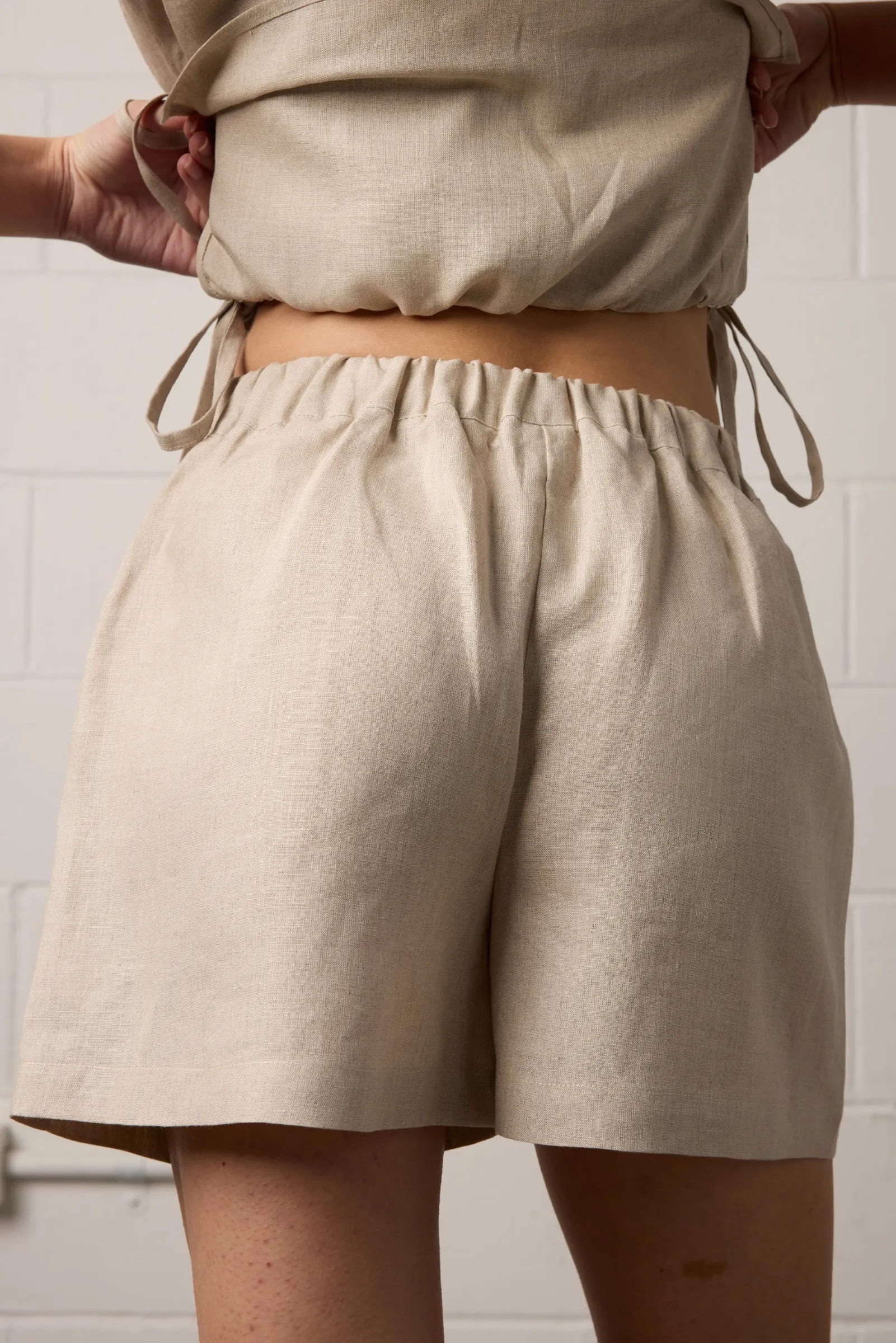 Rue Shorts - Natural