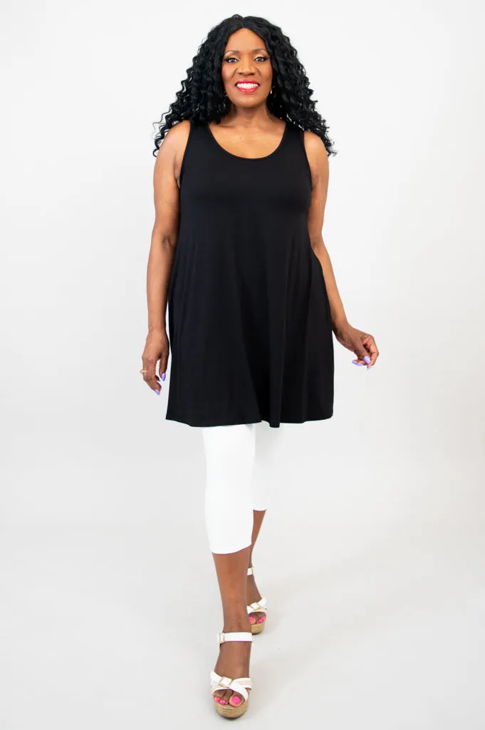 Spirit Dress, Black, Bamboo