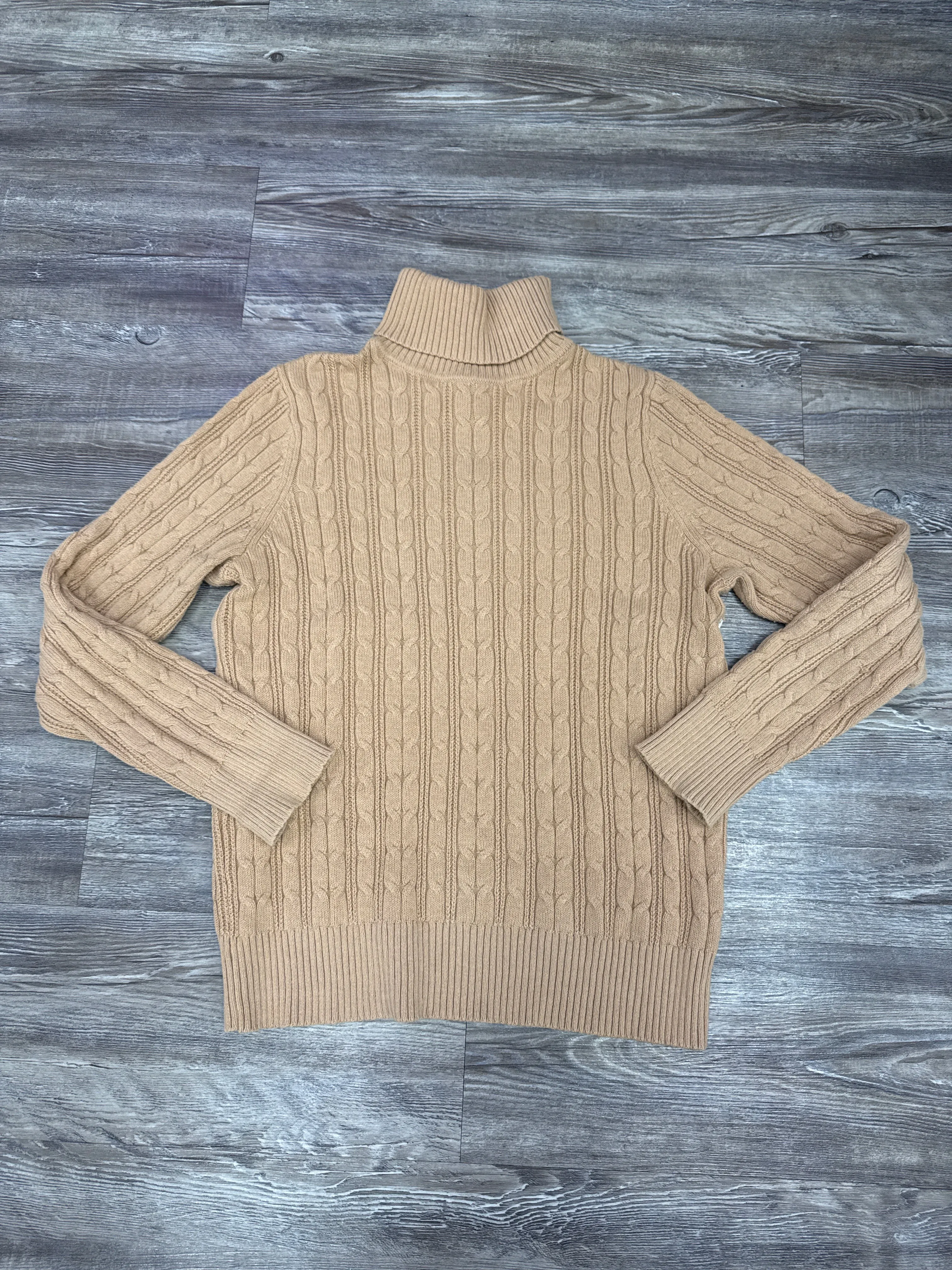 Sweater By St Johns Bay In Tan, Size: L