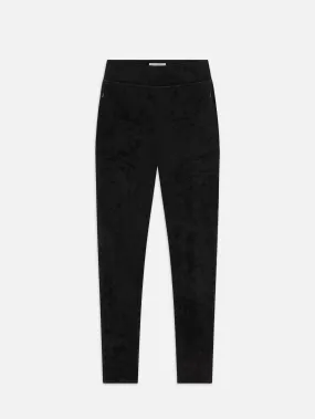 The Velvet Legging -- Black