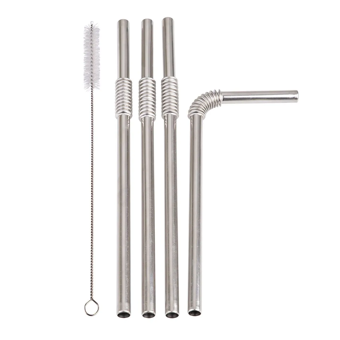 Turtleneck Bendable Stainless Steel Straws