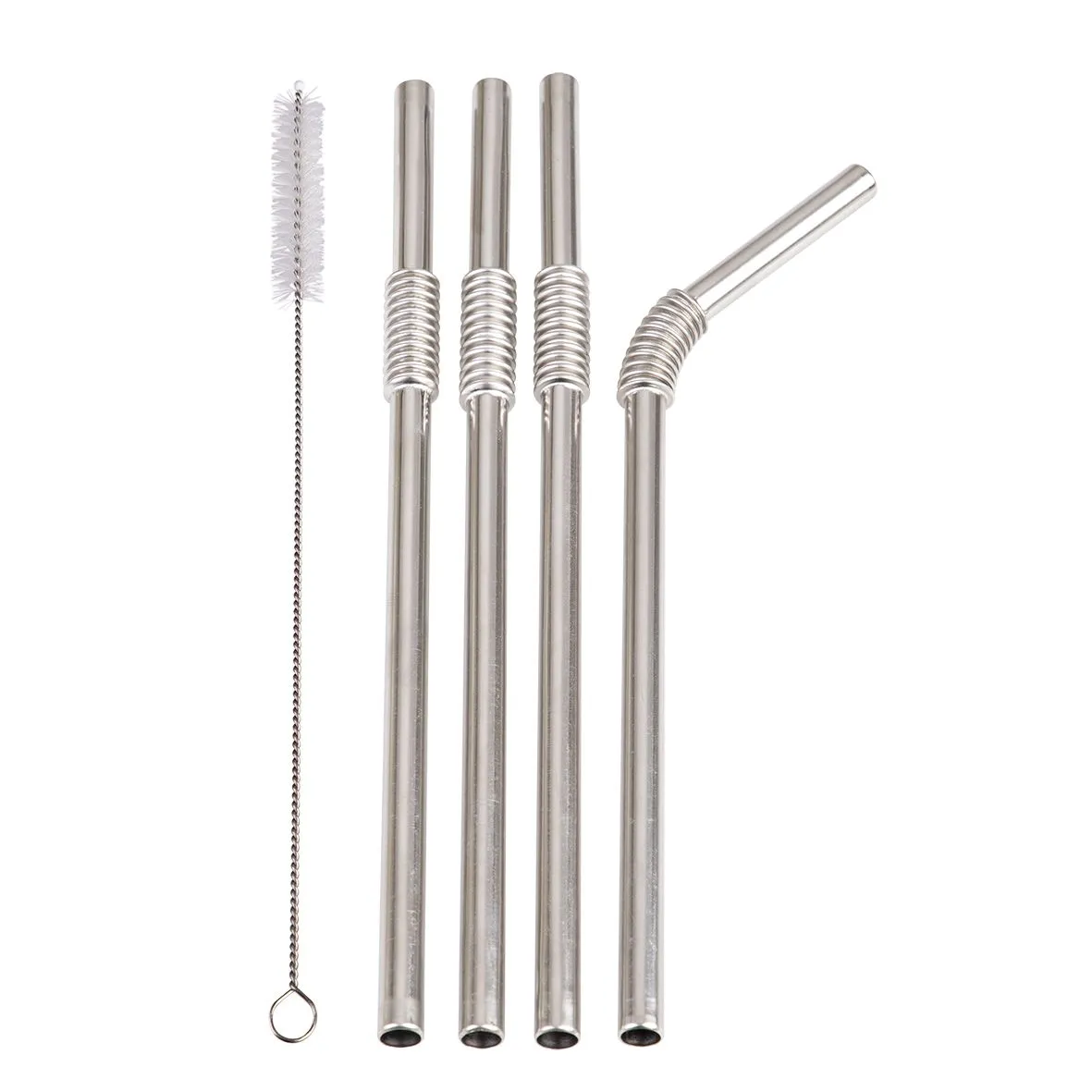 Turtleneck Bendable Stainless Steel Straws