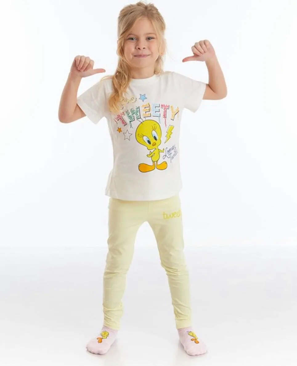 Tweety Girls T-Shirt & Leggings