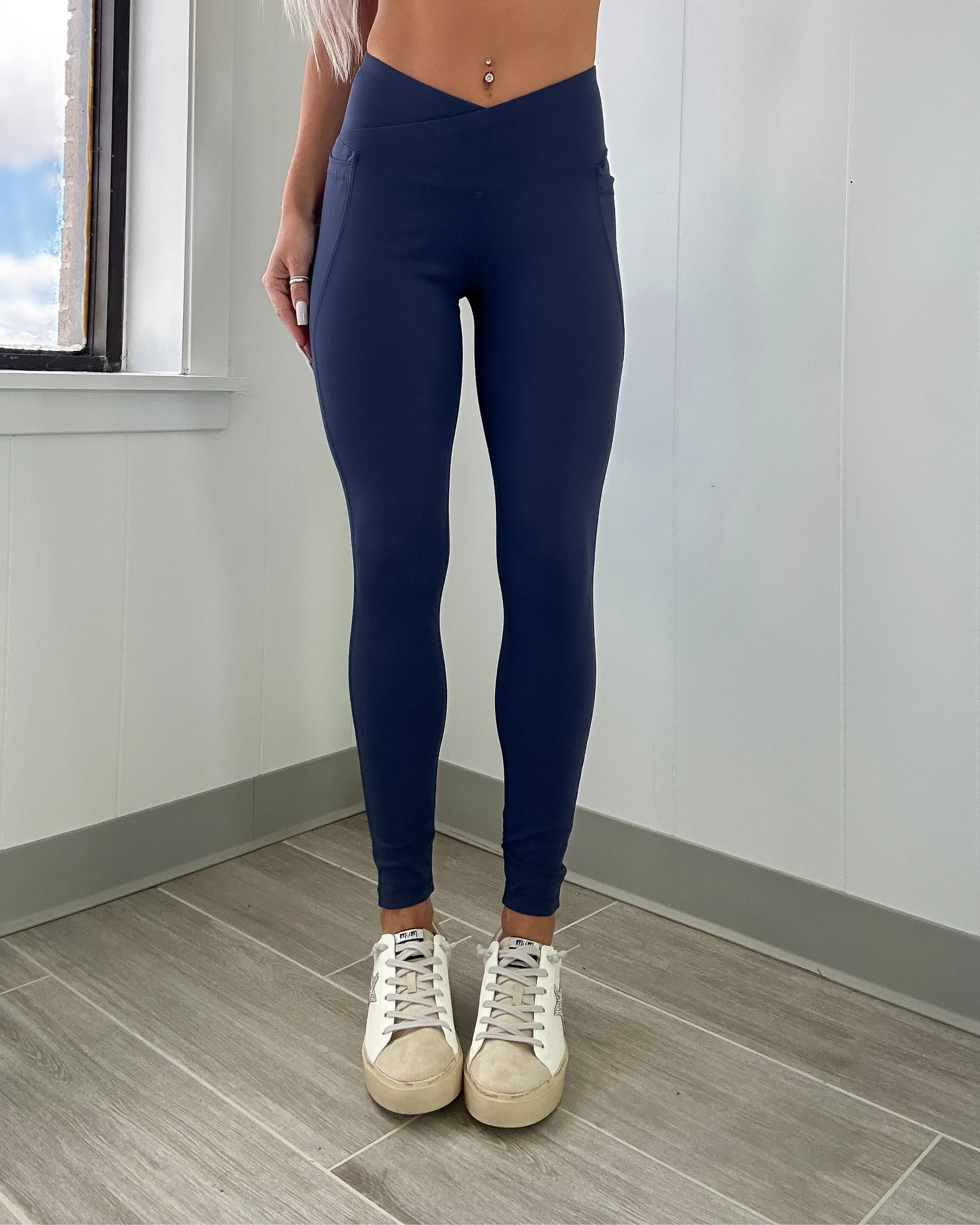 Under Control Leggings - Blue